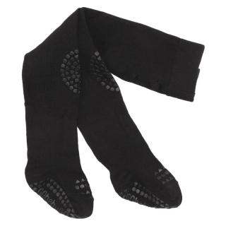 GoBabyGo antypoślizgowe rajstopy do raczkowania i nauki chodzenia Black 12 m+ Mimisia.pl