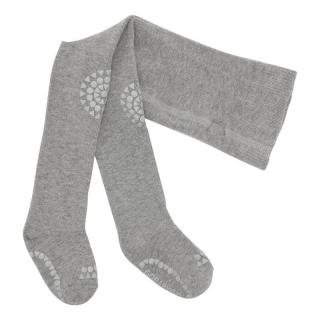 GoBabyGo antypoślizgowe rajstopy do raczkowania i nauki chodzenia Grey Melange 0 m+ Mimisia.pl