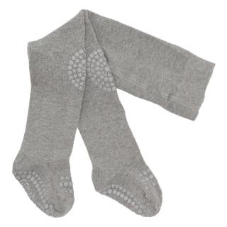 GoBabyGo antypoślizgowe rajstopy do raczkowania i nauki chodzenia Grey Melange 6 m+ Mimisia.pl