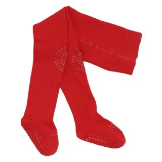 GoBabyGo antypoślizgowe rajstopy do raczkowania i nauki chodzenia Tango Red 12 m+ Mimisia.pl