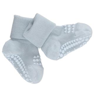 GoBabyGo antypoślizgowe skarpetki dla dzieci BAMBOO Sky Blue 2 lata Mimisia.pl