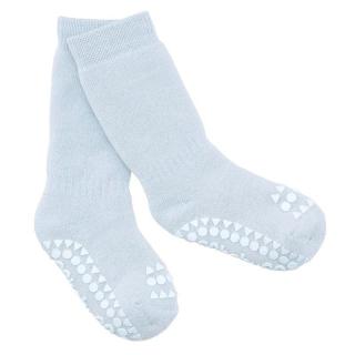 GoBabyGo antypoślizgowe skarpetki do nauki chodzenia Sky Blue 12 m+ Mimisia.pl