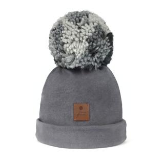Hi Little One czapka zimowa niemowlęca ALPACA BOHO Iron M Pom Pom Mimisia.pl