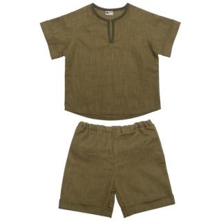 Hi Little One koszulka ze spodenkami BOHO LEO Pickle roz L Pom Pom Mimisia.pl