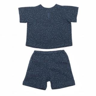 Hi Little One koszulka ze spodenkami muslin BOHO LEAF Jeans roz L Pom Pom Mimisia.pl