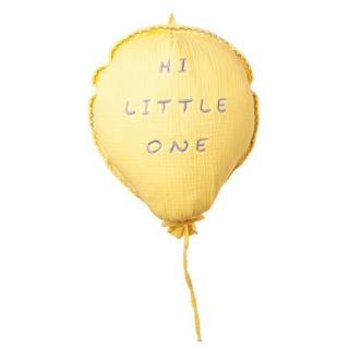 Hi Little One poduszka dekoracyjna do pokoiku BIO muślin BALOON Pineapple Mimisia.pl