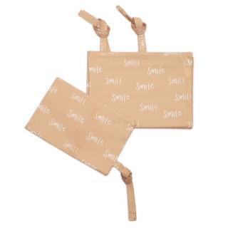Hi Little One poszewki na pościel niemowlęcą z BIO bawełny organicznej SMILE muumee Mimisia.pl