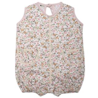 Hi Little One rampers dla dziewczynki BOHO FLOPI Mauve roz L Pom Pom Mimisia.pl