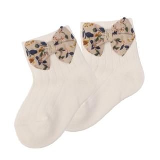 Hi Little One skarpetki dla dziewczynki BOHO FLOPI Powder roz 1-2 lata Pom Pom Mimisia.pl
