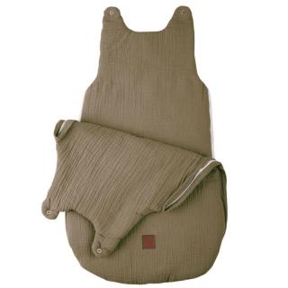 Hi Little One śpiworek dla Noworodka muślin TOG 3,0 ONE BAG Green Hunter roz S Mimisia.pl