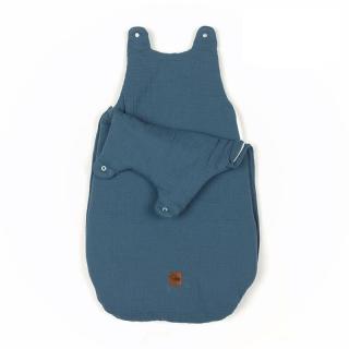 Hi Little One śpiworek dla Noworodka muślin TOG 3,0 ONE BAG Jeans roz S Mimisia.pl