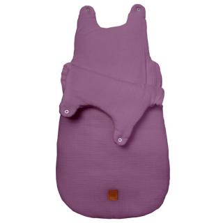 Hi Little One śpiworek dla Noworodka muślin TOG 3,0 ONE BAG Lavender roz S Mimisia.pl