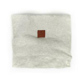 Hi Little One szalik golf zimowy niemowlęcy BOHO Grey M Pom Pom Mimisia.pl