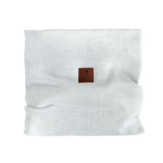 Hi Little One szalik golf zimowy niemowlęcy BOHO White M Pom Pom Mimisia.pl