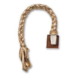 Hi Little One - warkoczykowa zawieszka do smoczka Pacifier holder Gold - WERSJA LIMITOWANA Mimisia.pl