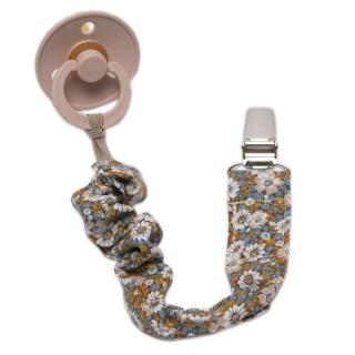 Hi Little One zawieszka do smoczka BOHO FLO Sage Pom Pom Mimisia.pl