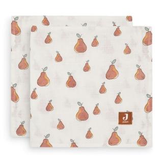 Jollein 2 otulacze niemowlęce Hydrophilic 115x115 cm Gruszki PEAR Mimisia.pl