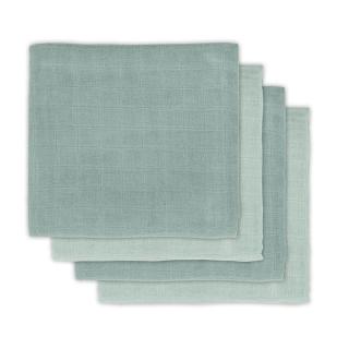 Jollein 4 pieluszki bambusowe 70x70 cm BAMBOO Ash Green Mimisia.pl