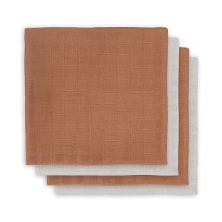 Jollein 4 pieluszki bambusowe 70x70 cm BAMBOO Caramel Mimisia.pl