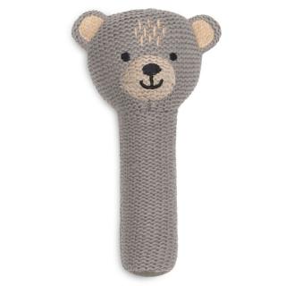 Jollein grzechotka dla Niemowlaka miękka Miś BEAR Mimisia.pl