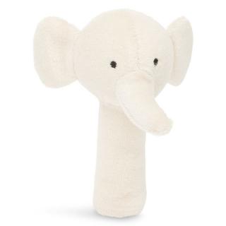 Jollein grzechotka dla Niemowlaka miękka Słoń ELEPHANT Nougat Mimisia.pl