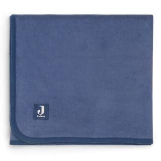 Jollein kocyk do wózka fotelika i kołyski 150x100 cm CRIB Jeans Blue Mimisia.pl