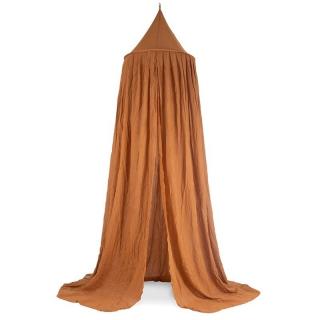 Jollein moskitiera baldachimowa nad łóżeczko niemowlęce 245 cm VINTAGE Caramel Mimisia.pl