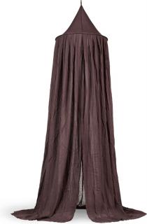 Jollein moskitiera baldachimowa nad łóżeczko niemowlęce 245 cm VINTAGE Chestnut Mimisia.pl