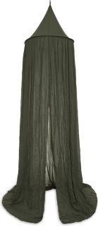 Jollein moskitiera baldachimowa nad łóżeczko niemowlęce 245 cm VINTAGE Leaf Green Mimisia.pl