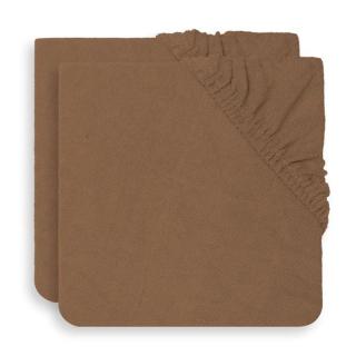 Jollein pokrowce na przewijak 50x70 cm 2 szt FROTTE Caramel Mimisia.pl