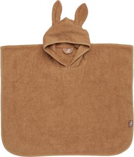 Jollein ponczo kąpielowe z kapturem 65x62 cm Króliczek RABBIT Ash Green Mimisia.pl