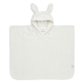 Jollein ponczo kąpielowe z kapturem 65x62 cm Króliczek RABBIT Ivory Mimisia.pl