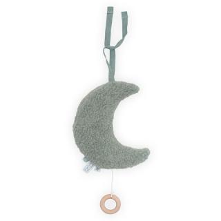 Jollein pozytywka do usypiania noworodka Księżyc MOON Ash Green Mimisia.pl