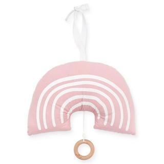 Jollein pozytywka do usypiania noworodka Tęcza RAINBOW Blush Pink Mimisia.pl