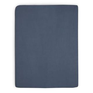 Jollein prześcieradło do łóżeczka 120x60 cm JEANS BLUE Mimisia.pl