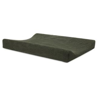 Jollein prześcieradło na przewijak 50x70 cm FROTTE Leaf Green Mimisia.pl
