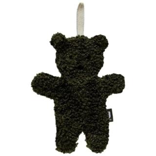 Jollein przytulanka dou dou z zawieszką na smoczek Miś TEDDY BEAR Leaf Green Mimisia.pl