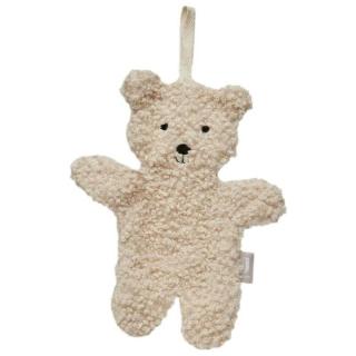 Jollein przytulanka dou dou z zawieszką na smoczek Miś TEDDY BEAR Naturel Mimisia.pl