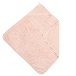 Jollein ręcznik z kapturkiem dla Niemowlaka 75x75 cm FROTTE Pale Pink Mimisia.pl