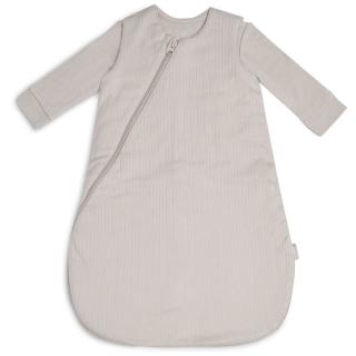 Jollein śpiworek niemowlęcy do spania całoroczny 2 śpiworkowy 4 Pory Roku BASIC STRIPE Nougat 60 cm Mimisia.pl