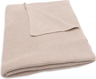 Kocyk dla niemowląt 100x150 cm Basic różowy Jollein Mimisia.pl