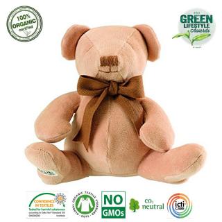 Maud N Lil Przytulanka pocieszyciel z organicznej BIO bawełny GOTS Cubby the Teddy Soft Mimisia.pl