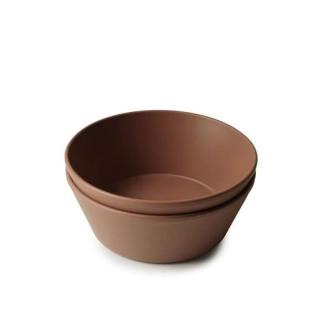 Mushie - 2 miseczki Round Caramel Mimisia.pl