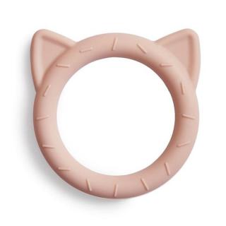 Mushie - Gryzak silikonowy bransoletka CAT Blush Mimisia.pl