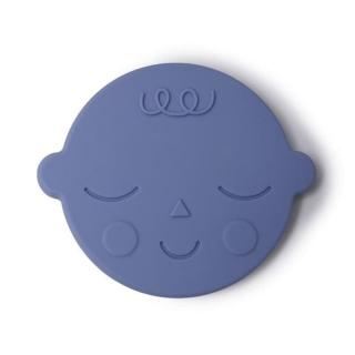 Mushie - Gryzak silikonowy FACE Blueberry Mimisia.pl