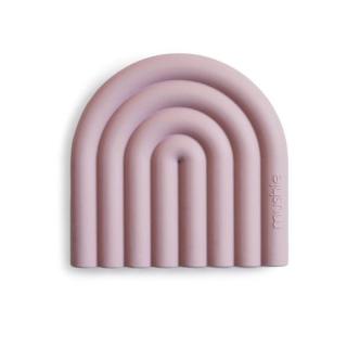 Mushie - Gryzak silikonowy RAINBOW Mauve Mimisia.pl