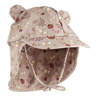 Nuuroo czapka kąpielowa ochrona UV UPF 50+ FLOWER BEE Sand roz 54 Mimisia.pl
