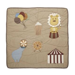 Nuuroo mata sensoryczna dla niemowląt BIO bawełna CIRCUS Light Brown Mimisia.pl