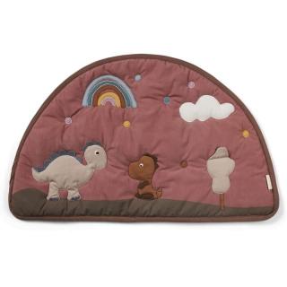 Nuuroo mata sensorycznej dla niemowlaka BIO bawełna DINO Mahogany Mimisia.pl