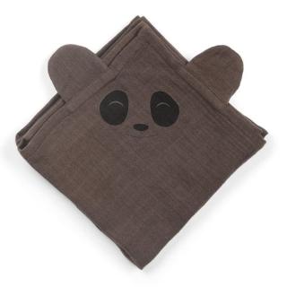 Nuuroo pieluszki da noworodka 70x70 cm BIO muślin 2 szt PANDA Falcon Mimisia.pl
